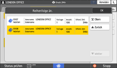 Abbildung Bedienfeld-Display