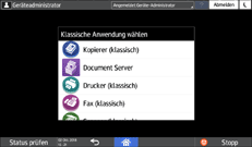 Abbildung Bedienfeld-Display