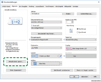 Abbildung Treiberbildschirm