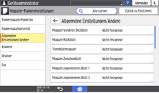 Abbildung Bedienfeld-Display
