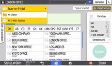 Abbildung Bedienfeld-Display