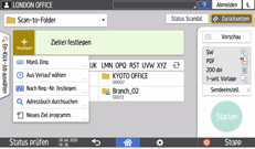Abbildung Bedienfeld-Display