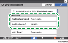Abbildung Bedienfeld-Display