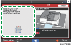 Abbildung Bedienfeld-Display