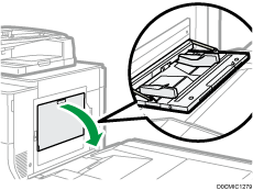 Bypass tray illustration