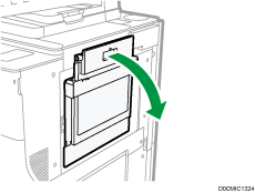 Bypass tray illustration