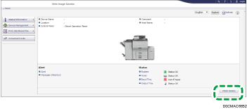 Web browser screen illustration