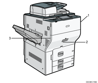 Ilustración de la máquina