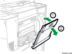 Kuva julistepaperin ohjaustasosta
