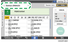 Käyttöpaneelin näyttö