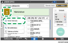 Käyttöpaneelin näyttö