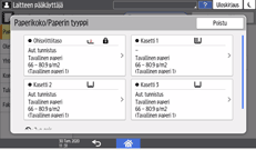 Käyttöpaneelin näyttö