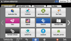 Käyttöpaneelin näyttö