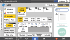 Käyttöpaneelin näyttö