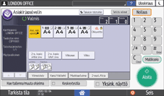 Käyttöpaneelin näyttö
