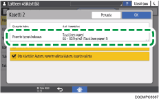 Käyttöpaneelin näyttö