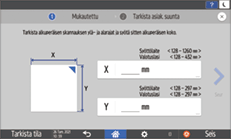 Käyttöpaneelin näyttö