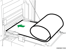 Illustration du magasin guide-papier pour pages de garde