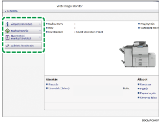 Webböngésző képernyőjének illusztrációja