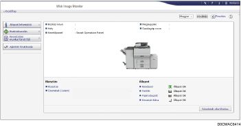 Webböngésző képernyőjének illusztrációja