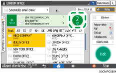 A kezelőpanel ismertetése