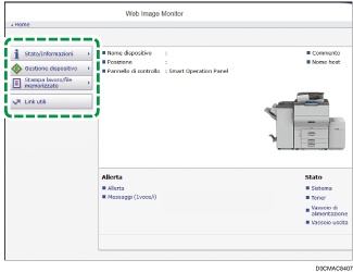 Illustrazione schermata browser Web