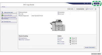 Afbeelding internetbrowserscherm