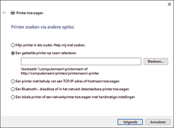 Illustratie stuurprogrammascherm