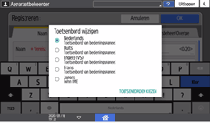 Afbeelding van bedieningspaneel