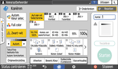 Afbeelding van bedieningspaneel