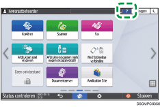 Afbeelding van bedieningspaneel