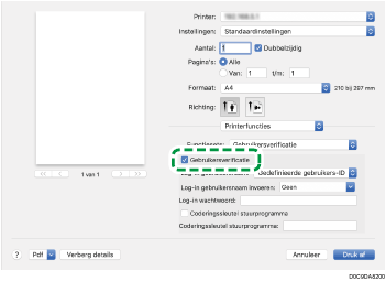 Illustratie stuurprogrammascherm