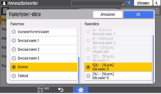 Afbeelding van bedieningspaneel