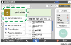 Afbeelding van bedieningspaneel