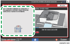 Afbeelding van bedieningspaneel