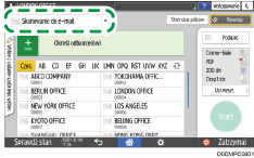 ilustracja ekranu panela operacyjnego