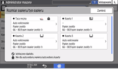 ilustracja ekranu panela operacyjnego