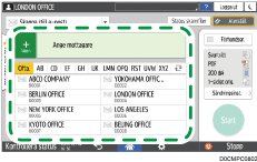 Bild på användarpanelens skärm