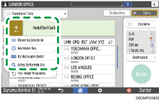 İşletim paneli ekran görseli