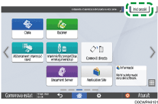 Il·lustració de pantalla del tauler d'operacions