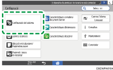 Il·lustració de pantalla del tauler d'operacions