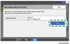 Il·lustració de pantalla del tauler d'operacions