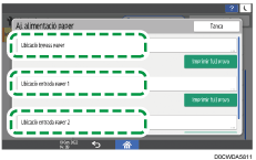 Il·lustració de pantalla del tauler d'operacions