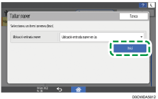 Il·lustració de pantalla del tauler d'operacions