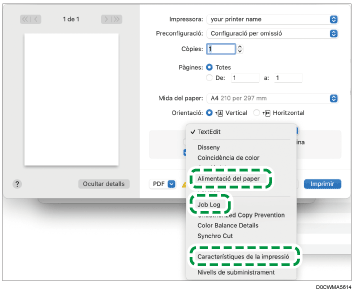 Il·lustració de pantalla de driver