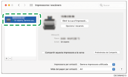 Il·lustració de pantalla de driver