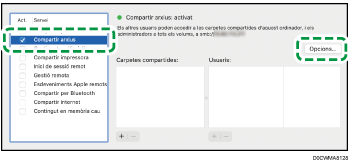 Il·lustració de la pantalla del sistema operatiu