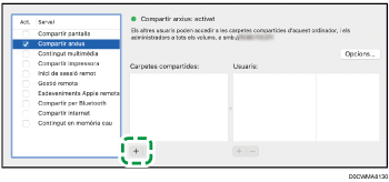 Il·lustració de la pantalla del sistema operatiu