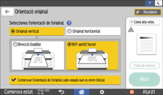 Il·lustració de pantalla del tauler d'operacions