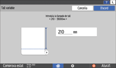 Il·lustració de pantalla del tauler d'operacions